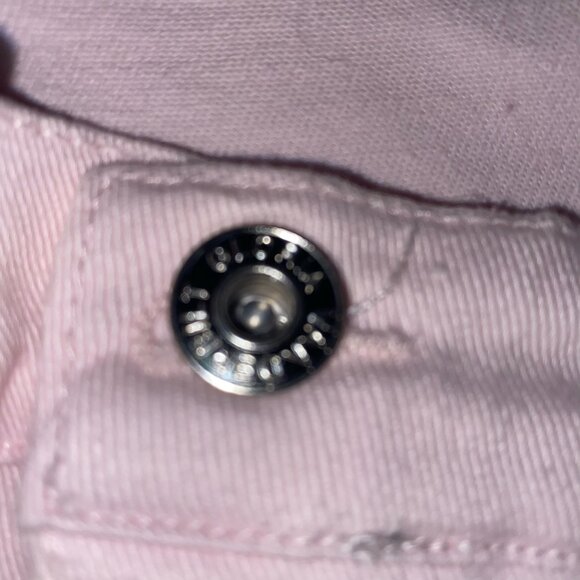 Gloria Vanderbilt Amanda Jeans NWOT Pastel Baby Pink Size 8 Petite - Picture 3 of 9